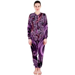 Abstract Art Fractal Art Fractal Onepiece Jumpsuit (ladies)  by Nexatart