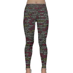 Full Frame Shot Of Abstract Pattern Classic Yoga Leggings by Nexatart