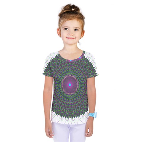 Pattern District Background Kids  One Piece Tee by Nexatart