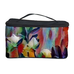 Abstractionism Spring Flowers Cosmetic Storage Case by DeneWestUK