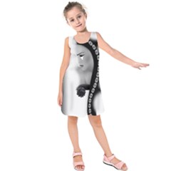 Silence Of Beauty Kids  Sleeveless Dress