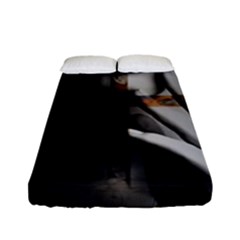 Burnt Fitted Sheet (full/ Double Size) by mugebasakart