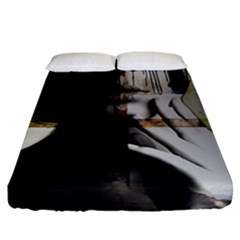 Burnt Fitted Sheet (california King Size) by mugebasakart