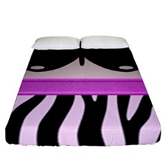 Butterfly Fitted Sheet (king Size) by mugebasakart