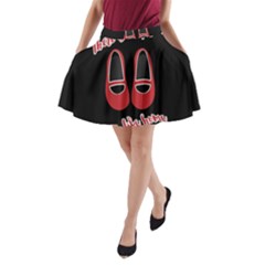 There Is No Place Like Home A-line Pocket Skirt by Valentinaart