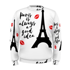 Paris Men s Sweatshirt by Valentinaart