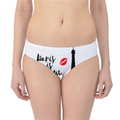 Paris Hipster Bikini Bottoms by Valentinaart