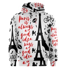 Paris Men s Pullover Hoodie by Valentinaart