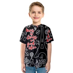 Paris Kids  Sport Mesh Tee