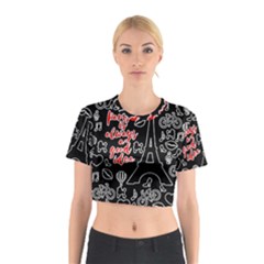 Paris Cotton Crop Top