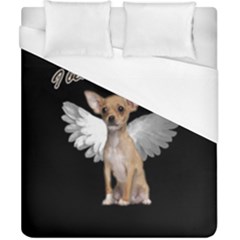 Angel Chihuahua Duvet Cover (california King Size) by Valentinaart