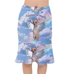 Angel Chihuahua Mermaid Skirt by Valentinaart