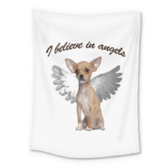 Angel Chihuahua Medium Tapestry by Valentinaart