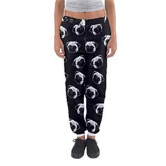 Pug Dog Pattern Women s Jogger Sweatpants by Valentinaart