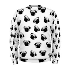 Pug Dog Pattern Men s Sweatshirt