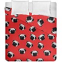 Pug dog pattern Duvet Cover Double Side (California King Size) View1