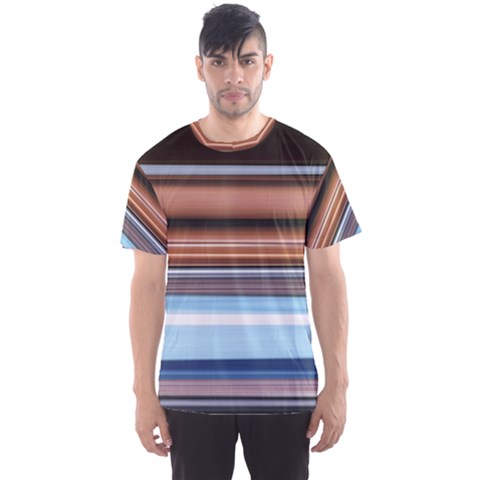 Color Screen Grinding Men s Sport Mesh Tee by Nexatart