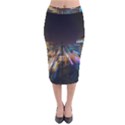 Frozen In Time Velvet Midi Pencil Skirt View1