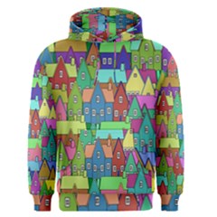 Neighborhood In Color Men s Pullover Hoodie by Nexatart