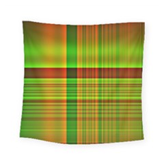 Multicoloured Background Pattern Square Tapestry (small) by Nexatart