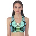 Branches With Diffuse Colour Background Sports Bra View1