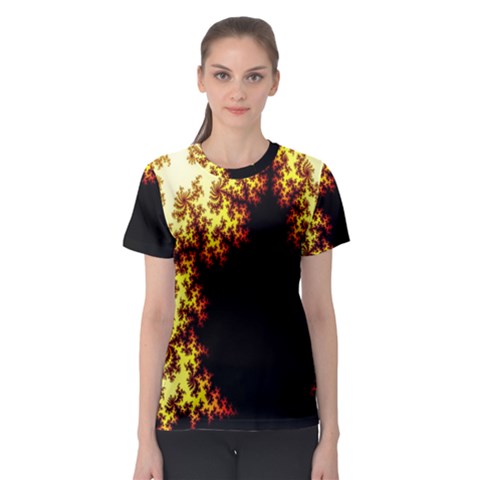 A Fractal Image Women s Sport Mesh Tee by Nexatart