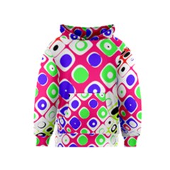 Color Ball Sphere With Color Dots Kids  Pullover Hoodie