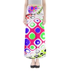 Color Ball Sphere With Color Dots Maxi Skirts by Nexatart