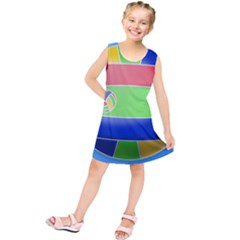 Balloon Volleyball Ball Sport Kids  Tunic Dress by Nexatart