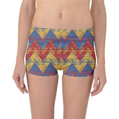 Aztec South American Pattern Zig Zag Reversible Bikini Bottoms