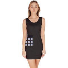 Safe Vault Strong Box Lock Safety Sleeveless Bodycon Dress by Nexatart