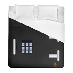 Safe Vault Strong Box Lock Safety Duvet Cover (full/ Double Size) by Nexatart