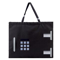 Safe Vault Strong Box Lock Safety Zipper Large Tote Bag by Nexatart