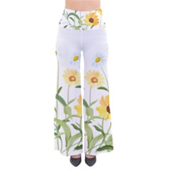 Flowers Flower Of The Field Pants by Nexatart