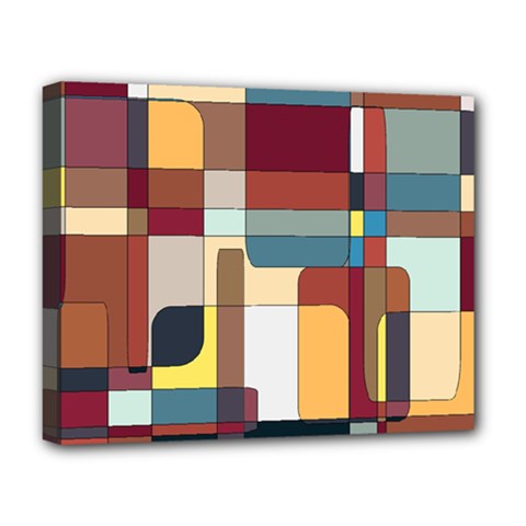 Patchwork Deluxe Canvas 20  X 16   by digitaldivadesigns