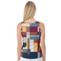 Patchwork Women s Basketball Tank Top View2