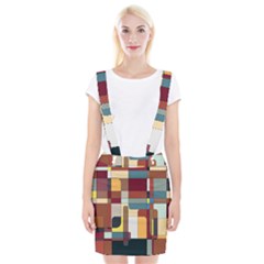 Patchwork Suspender Skirt by digitaldivadesigns