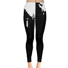 Abstraction Leggings  by Valentinaart