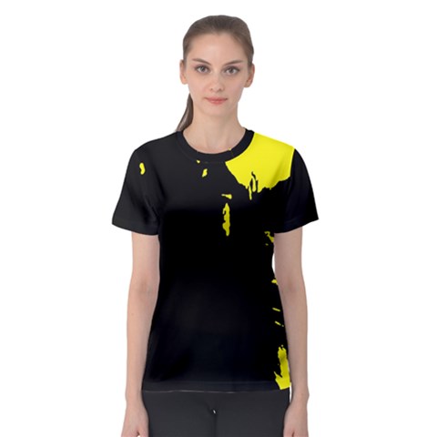 Abstraction Women s Sport Mesh Tee by Valentinaart