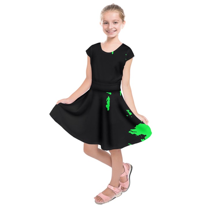 Abstraction Kids  Short Sleeve Dress