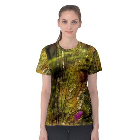 Dragonfly Dragonfly Wing Insect Women s Sport Mesh Tee by Nexatart