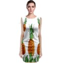 Pineapple Print Polygonal Pattern Classic Sleeveless Midi Dress View1