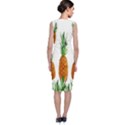 Pineapple Print Polygonal Pattern Classic Sleeveless Midi Dress View2