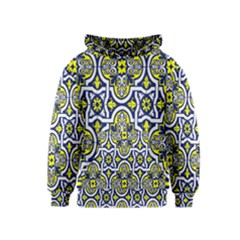 Tiles Panel Decorative Decoration Kids  Pullover Hoodie by Nexatart