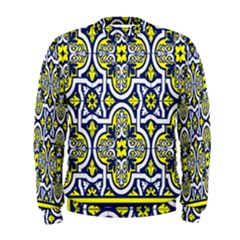 Tiles Panel Decorative Decoration Men s Sweatshirt