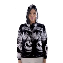 Gorilla Hooded Wind Breaker (women) by Valentinaart