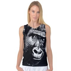 Gorilla Women s Basketball Tank Top by Valentinaart