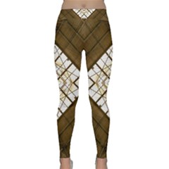 Steel Glass Roof Architecture Classic Yoga Leggings by Nexatart