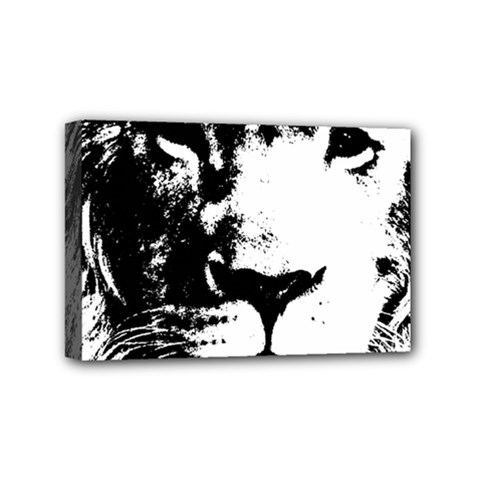 Lion  Mini Canvas 6  X 4  by Valentinaart