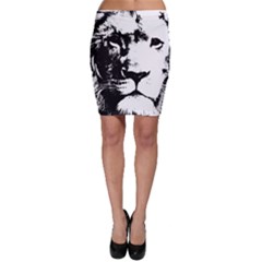 Lion  Bodycon Skirt by Valentinaart